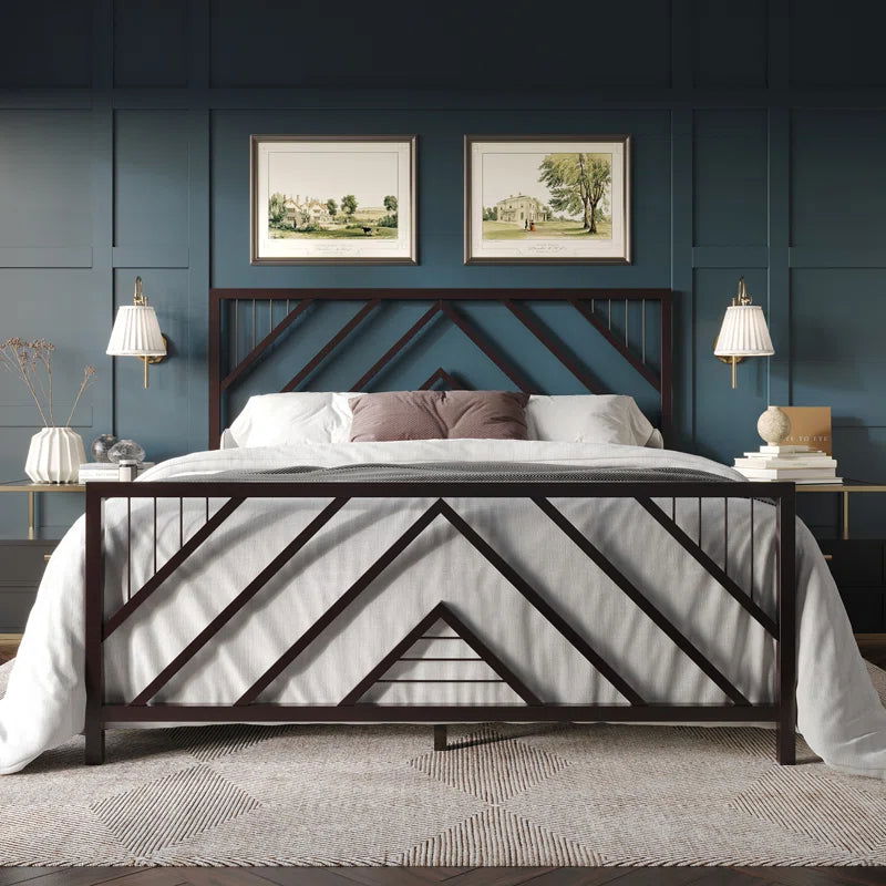 MetalCraft Arched Iron Bed - Furnishiaa -  -